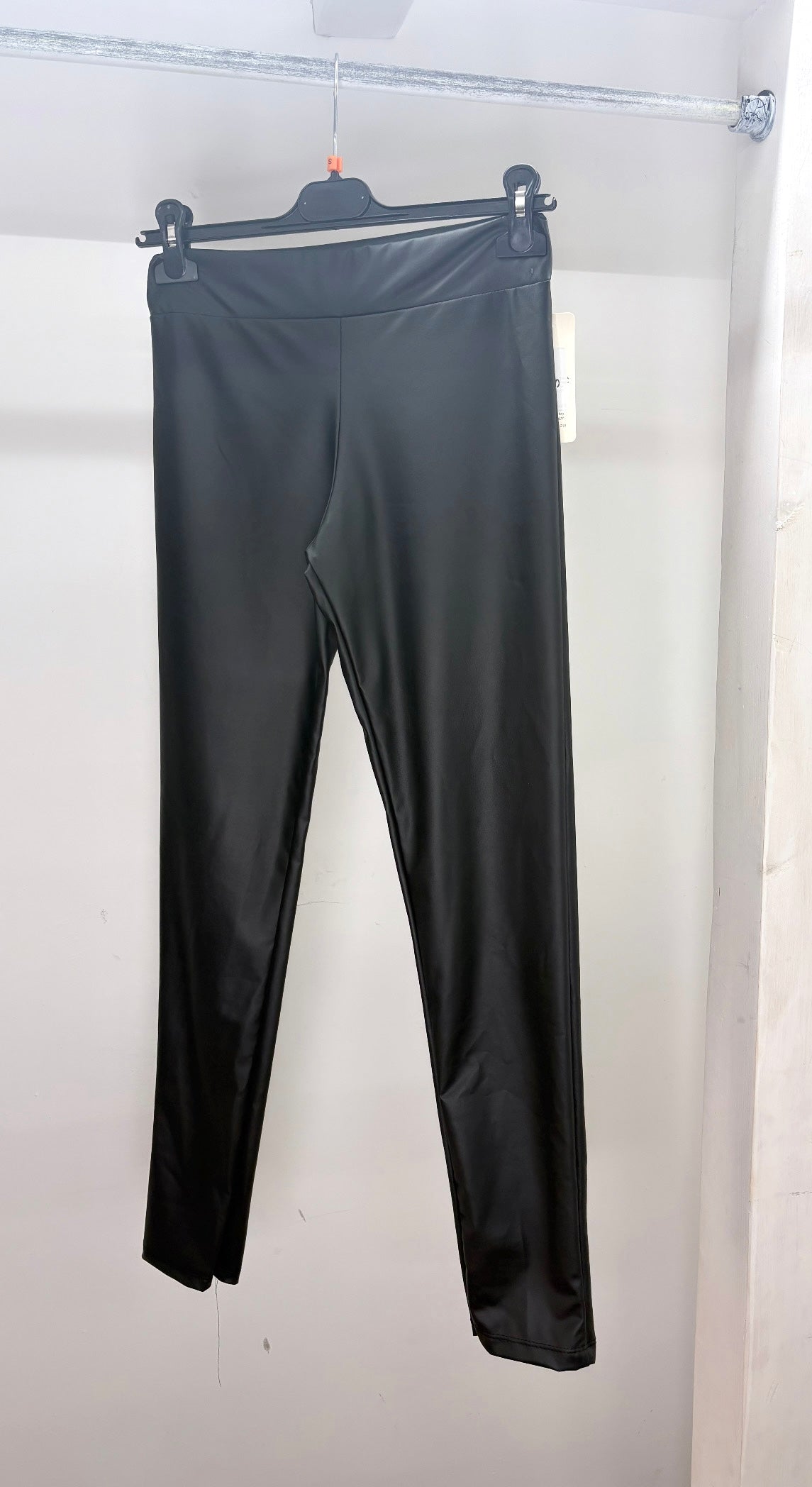Leggings in ecopelle