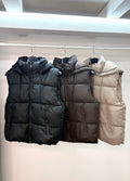Gilet top quality con cappuccio