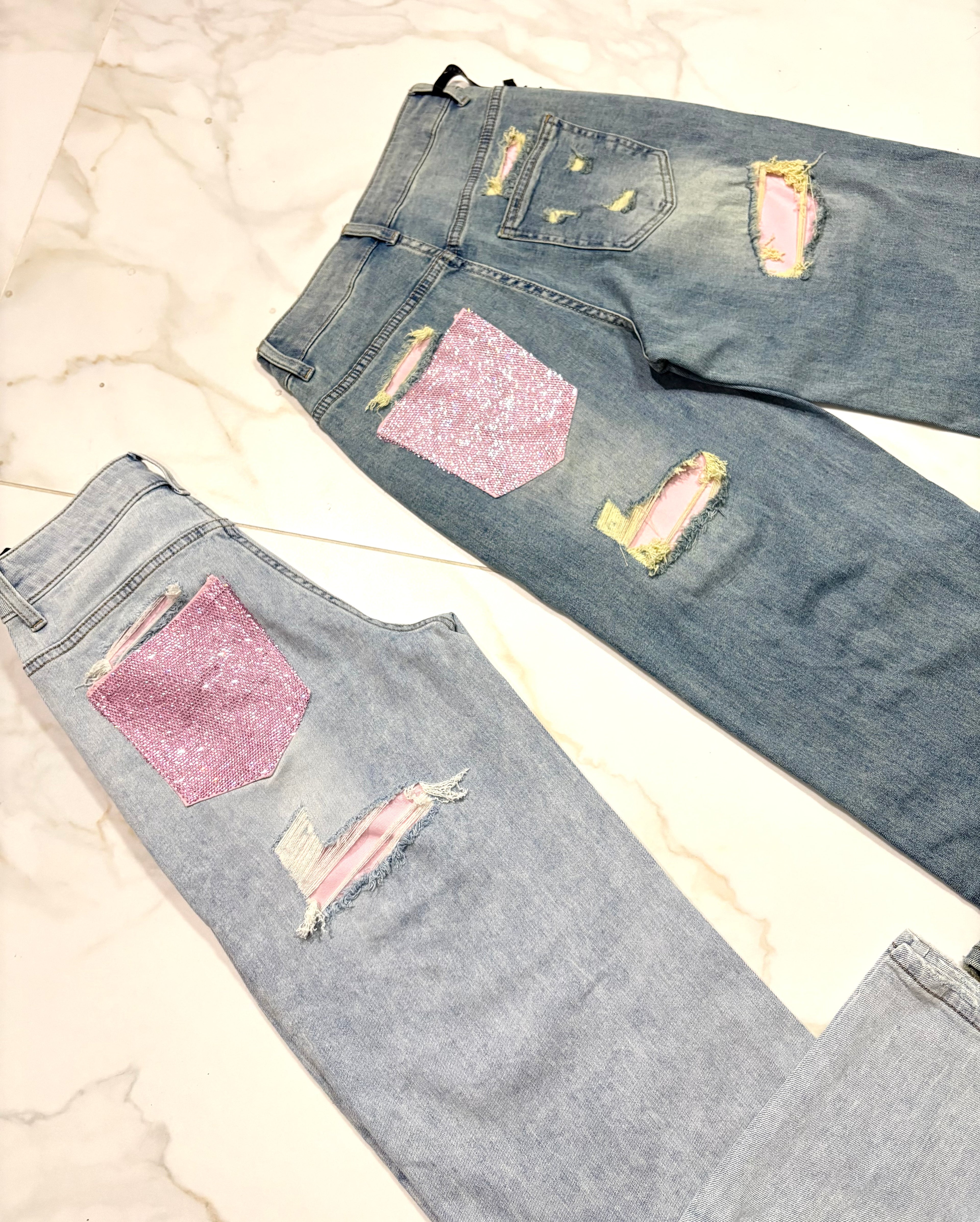 Denim CRYSTAL ROSE