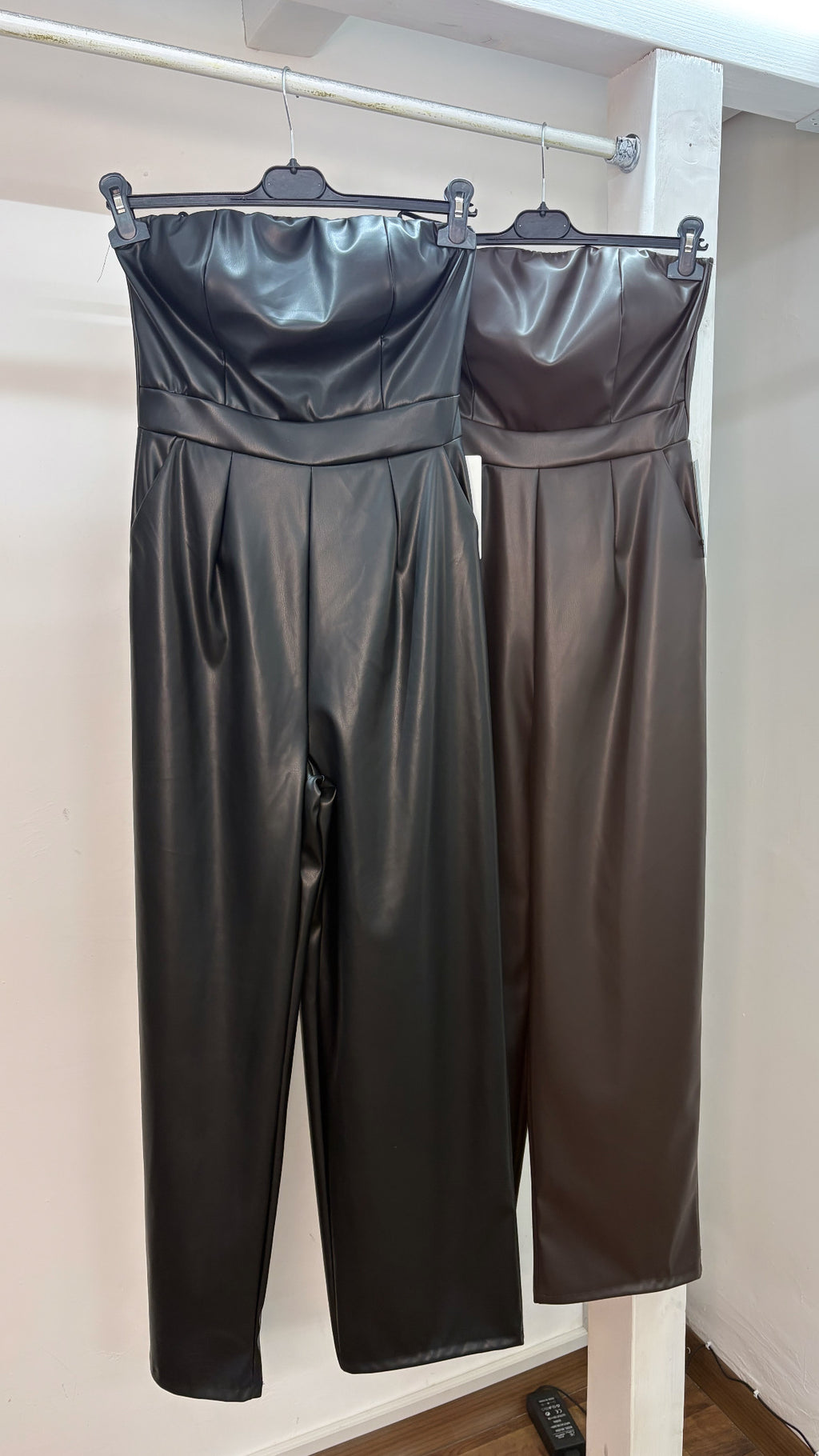 Jumpsuit in ecopelle