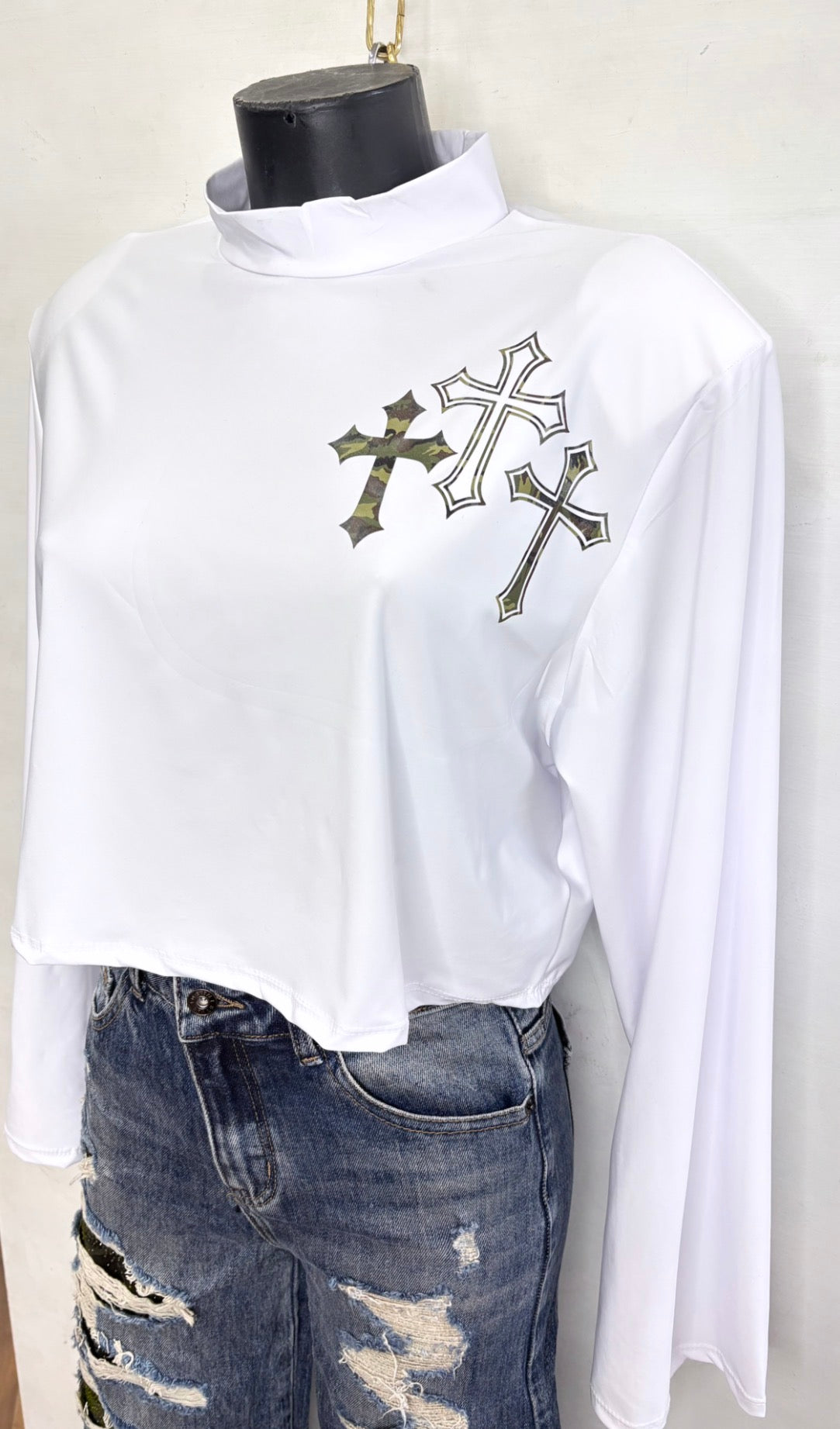 Maglia militare con spalline